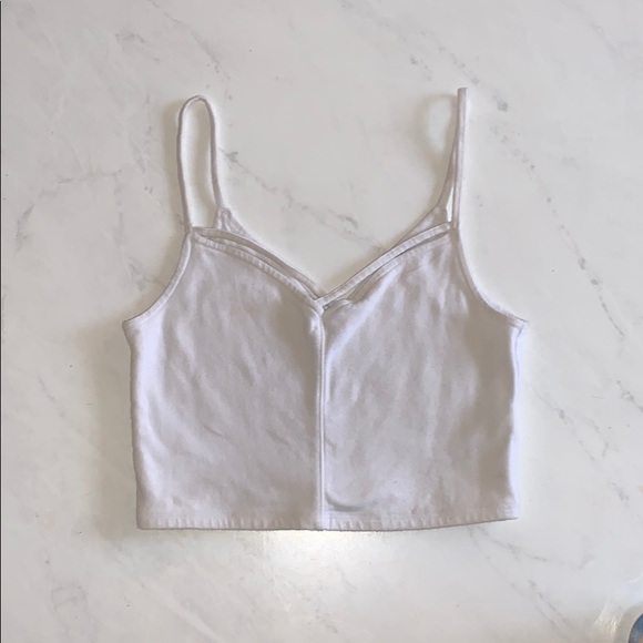 Hollister Tops - 🎈BOGO FREE- White Hollister Crop Top
